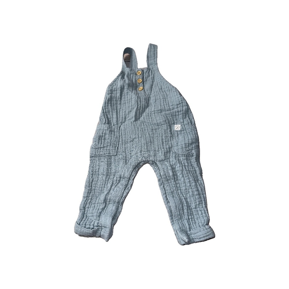 Little Planet Unisex Sage Overalls size: 6 months